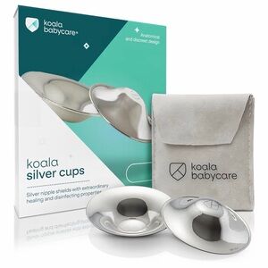 Koala 100 % Silver Nipple Cups for breastfeeding Mom’s